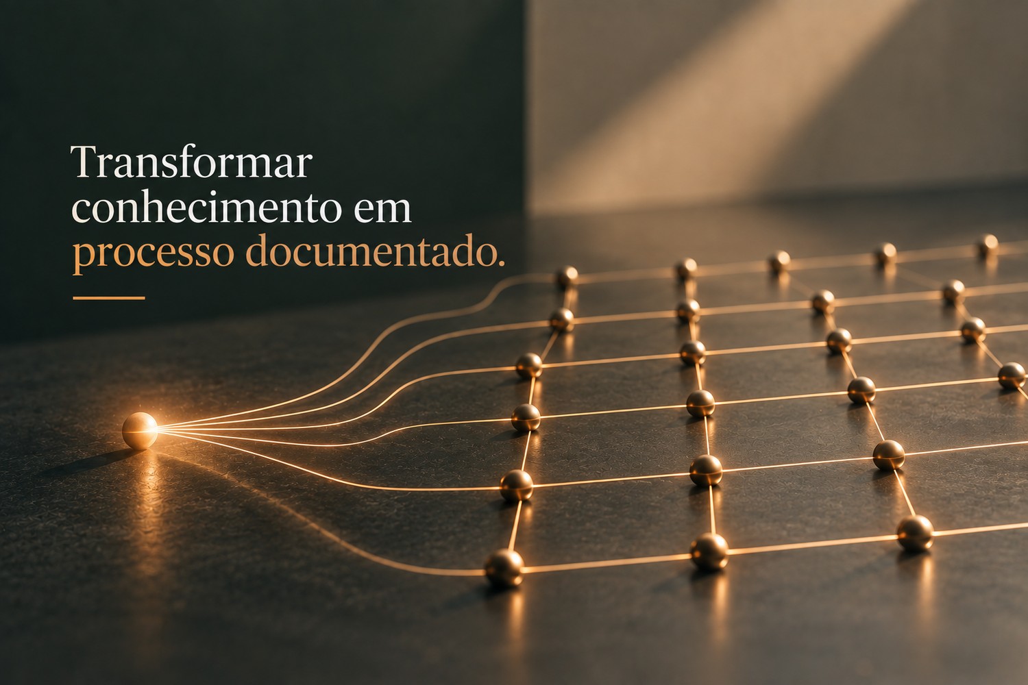 Transformar conhecimento implícito de marketing em processo documentado e transferível
