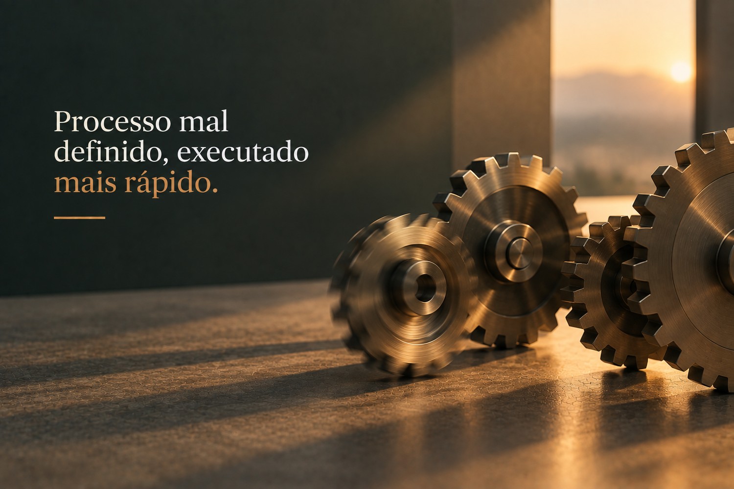 Processo mal definido amplificado pela velocidade de execução da IA generativa
