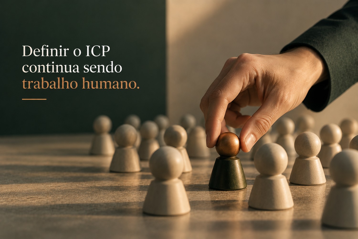 Definição de ICP e qualificação de decisores continua sendo trabalho estratégico humano